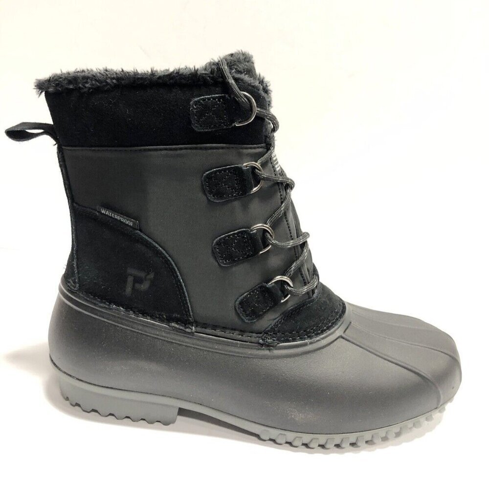 Propet Women’s Ingrid Black Winter Boot Size 11 M